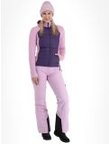 Thumbnail Peak Performance, W Down Hybrid Hood jacket women Indigo Statice Lilac pink 