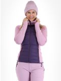 Thumbnail Peak Performance, W Down Hybrid Hood jacket women Indigo Statice Lilac pink 