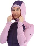 Thumbnail Peak Performance, W Down Hybrid Hood jacket women Indigo Statice Lilac pink 