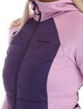 Thumbnail Peak Performance, W Down Hybrid Hood jacket women Indigo Statice Lilac pink 