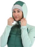 Thumbnail Peak Performance, W Down Hybrid Hood jacket women Smoke Pine Delta Green green 