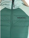 Thumbnail Peak Performance, W Down Hybrid Hood jacket women Smoke Pine Delta Green green 