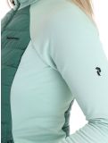 Thumbnail Peak Performance, W Down Hybrid Hood jacket women Smoke Pine Delta Green green 