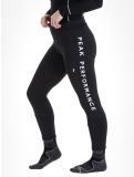 Thumbnail Peak Performance, W Rider Mid thermal pants women Black-Black black 