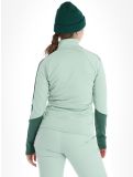 Thumbnail Peak Performance, W Rider Mid Zip jacket women Delta Green Smoke Pine green 