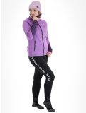 Thumbnail Peak Performance, W Rider Mid Zip Hood jacket women Action Lilac Indigo purple 