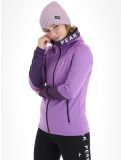 Thumbnail Peak Performance, W Rider Mid Zip Hood jacket women Action Lilac Indigo purple 