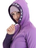 Thumbnail Peak Performance, W Rider Mid Zip Hood jacket women Action Lilac Indigo purple 