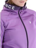 Thumbnail Peak Performance, W Rider Mid Zip Hood jacket women Action Lilac Indigo purple 