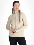 Thumbnail Peak Performance, W Rider Zip Hood jacket women Sand Fog beige 