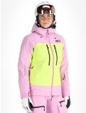 Thumbnail Picture, Acidid 3L hardshell ski jacket women Orchid Acid Lime green, pink 