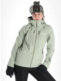 Thumbnail Picture, Aeron 3L hardshell ski jacket women Desert Sage green 