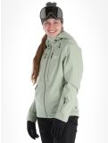 Thumbnail Picture, Aeron 3L hardshell ski jacket women Desert Sage green 