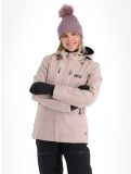 Thumbnail Picture, Aeron 3L hardshell ski jacket women Shadow Gray pink 