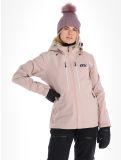 Thumbnail Picture, Aeron 3L hardshell ski jacket women Shadow Gray pink 