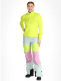 Thumbnail Picture, Bake W 1/4 Grid pullover women Acid Lime green 