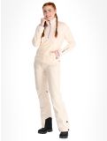 Thumbnail Picture, Bake W 1/4 Grid pullover women Vanilla beige 