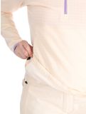 Thumbnail Picture, Bake W 1/4 Grid pullover women Vanilla beige 