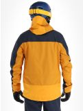 Thumbnail Picture, Broader 3L hardshell ski jacket men Camel-Dark Blue blue, orange 