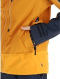 Thumbnail Picture, Broader 3L hardshell ski jacket men Camel-Dark Blue blue, orange 