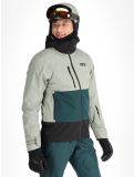 Thumbnail Picture, Broader 3L hardshell ski jacket men Shadow Ponderosa Pine Black black, green 