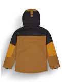 Thumbnail Picture, Cossmo ski jacket kids Black Honey Chocolate black, brown, orange 