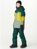 Thumbnail Picture, Cossmo ski jacket kids Ponderosa Pine Golden Lauren Wreath green, yellow 