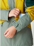 Thumbnail Picture, Cossmo ski jacket kids Ponderosa Pine Golden Lauren Wreath green, yellow 