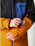 Thumbnail Picture, Daumy ski jacket kids Black Honey Deep Marine black, brown 