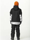 Thumbnail Picture, Daumy ski jacket kids Black Mood Print Honey black, blue, orange 