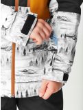 Thumbnail Picture, Daumy ski jacket kids Black Mood Print Honey black, blue, orange 