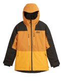 Thumbnail Picture, Daumy ski jacket kids Cathay Spice-Black black, brown, yellow 