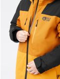 Thumbnail Picture, Daumy ski jacket kids Cathay Spice-Black black, brown, yellow 