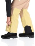 Thumbnail Picture, Elwy BIB ski pants women Hemp Roebuck Lime Cream brown 