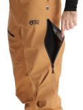 Thumbnail Picture, Eron 3L hardshell ski pants men Brown Sugar brown 