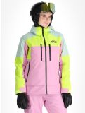 Thumbnail Picture, Exa ski jacket women Orchid Acid Lime Silt Green green, pink 