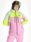 Thumbnail Picture, Exa ski jacket women Orchid Acid Lime Silt Green green, pink 