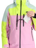 Thumbnail Picture, Exa ski jacket women Orchid Acid Lime Silt Green green, pink 