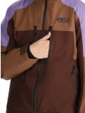 Thumbnail Picture, Exa ski jacket women Paisley Purple Cocoa Brown Chicory Coffee brown, purple 