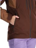 Thumbnail Picture, Exa ski jacket women Paisley Purple Cocoa Brown Chicory Coffee brown, purple 