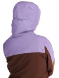 Thumbnail Picture, Exa ski jacket women Paisley Purple Cocoa Brown Chicory Coffee brown, purple 