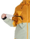 Thumbnail Picture, Fresya ski jacket women Desert Sage green, orange 