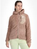 Thumbnail Picture, Izimo Fz Fleece jacket women Roebuck brown 