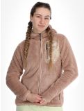 Thumbnail Picture, Izimo Fz Fleece jacket women Roebuck brown 