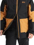 Thumbnail Picture, Jomoh ski jacket men Black Brown Sugar black, brown 