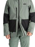 Thumbnail Picture, Jomoh ski jacket men Laurel Wreath black, green 