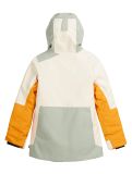 Thumbnail Picture, Kamelya ski jacket kids Light Milk green, orange, white 