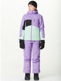 Thumbnail Picture, Kamelya ski jacket kids Paisley Purple Siltgreen green, purple 