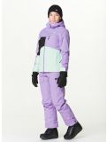 Thumbnail Picture, Kamelya ski jacket kids Paisley Purple Siltgreen green, purple 