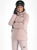 Thumbnail Picture, Lement ski jacket women Shadow Gray pink 